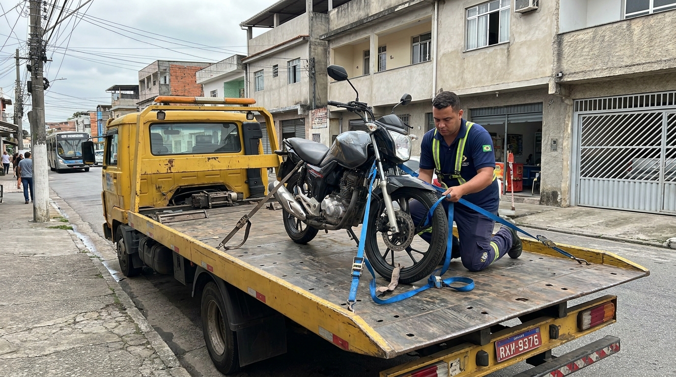 Auxílio para Moto no Local na Vila Arrais, Limeira‑SP