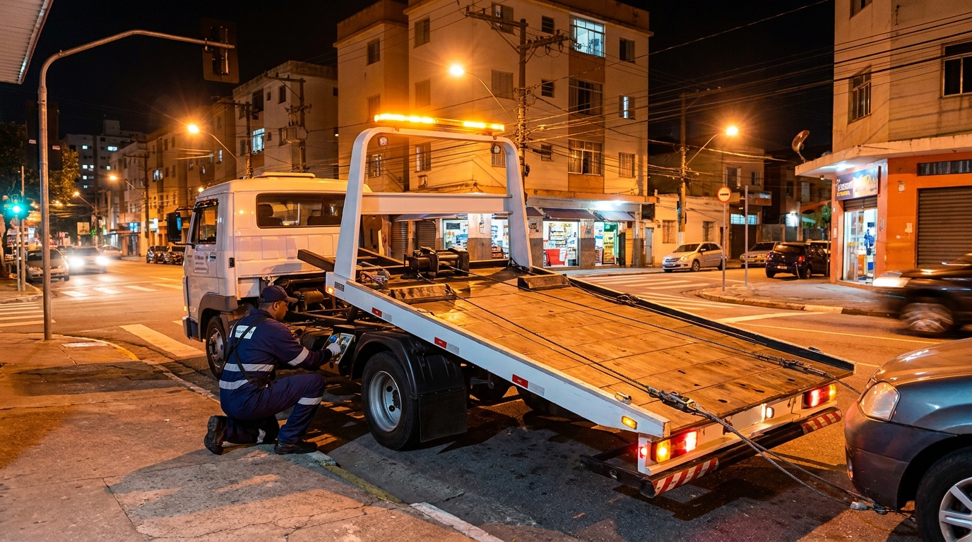 Guincho 24h profissional no Conjunto Residencial Victor D’Andrea, Limeira‑SP